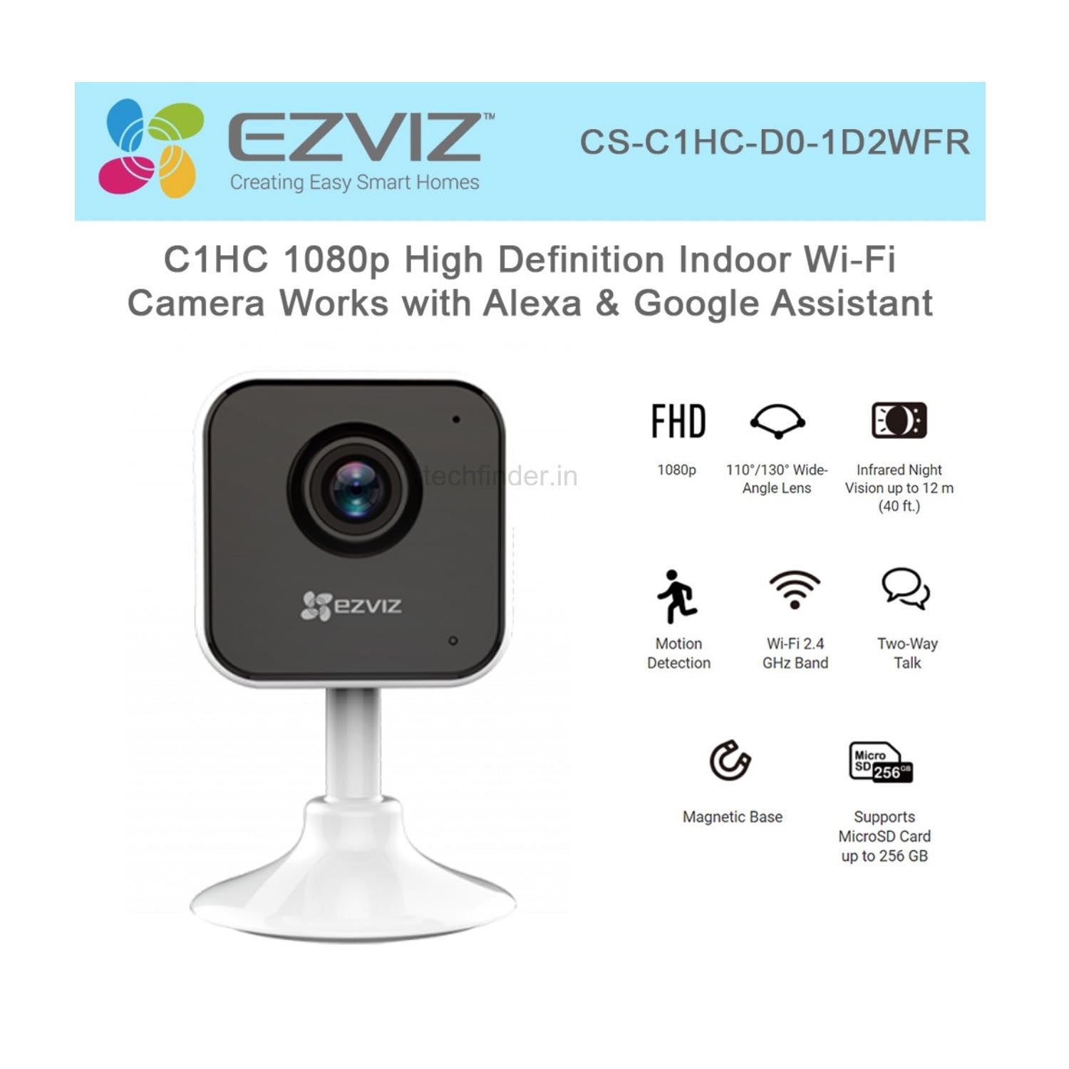 Ezviz C1HC 1080p High Definition Wifi Indoor Camera Ezviz C1HC 1080p High Definition Wifi Indoor Camera